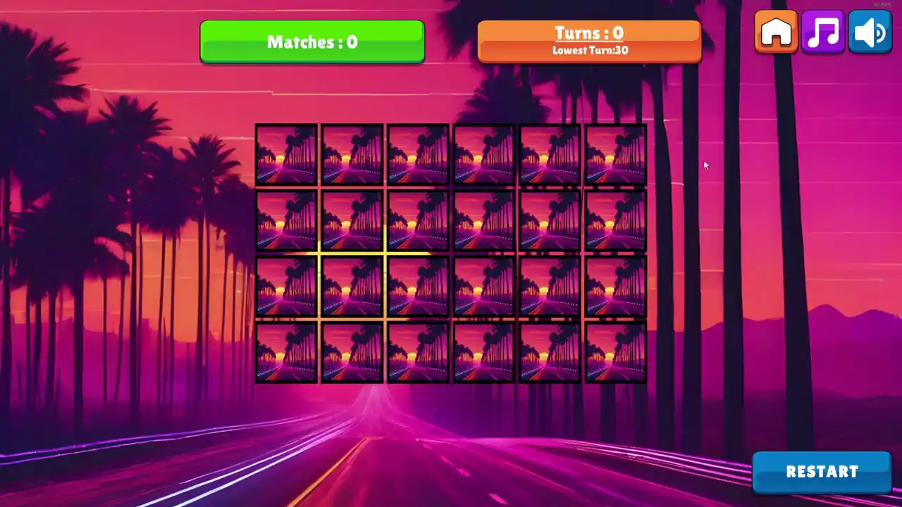 OG Memory: Synthwave Cars